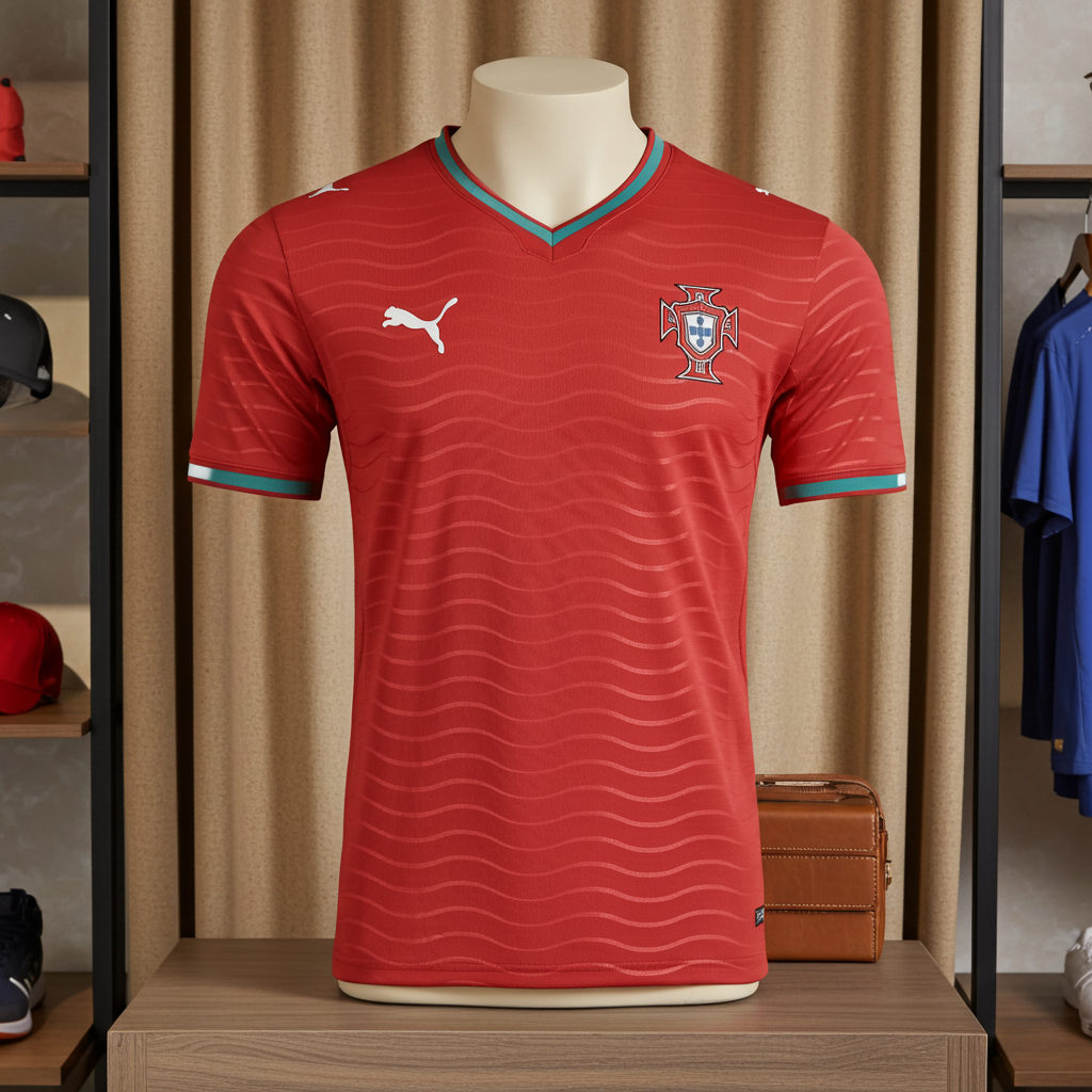2026 World Cup Portugal Football Home Jersey