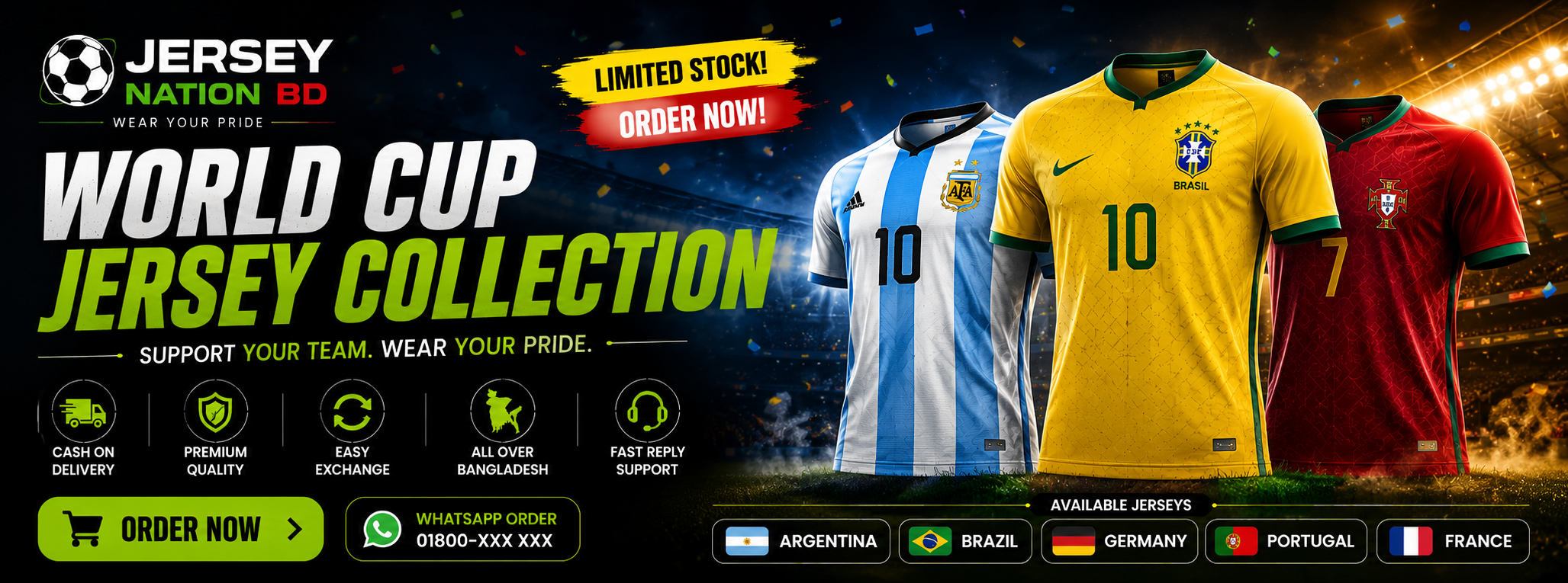 World Cup Jersey Collection