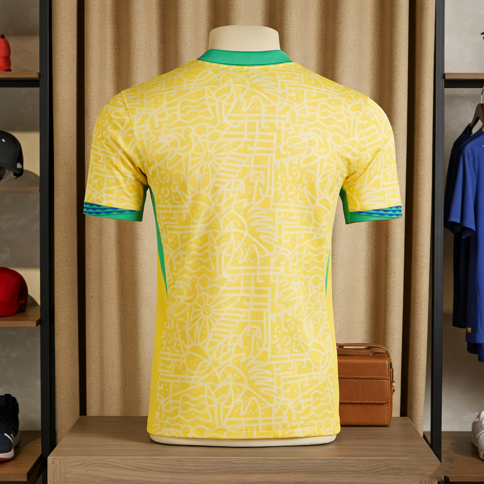 2026 World Cup Brazil Football Home Jersey image 2